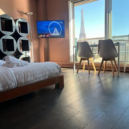 Luxury View Eiffel Tower 16th Trocadero