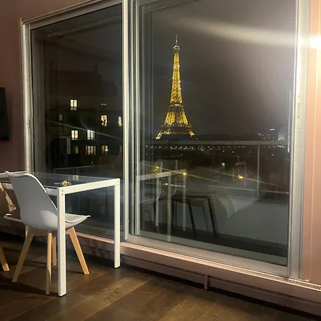 Apartment Luxury View Eiffel Tower 16th Trocadero