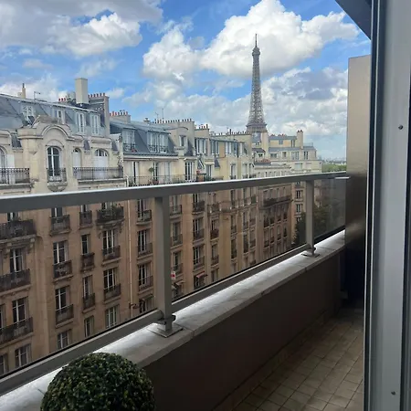 Apartment Luxury View Eiffel Tower 16th Trocadero