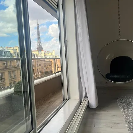 Apartment Luxury View Eiffel Tower 16th Trocadero