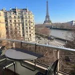 Luxury View Eiffel Tower 16th Trocadero شقة *