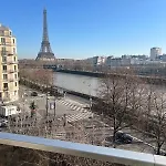 Luxury View Eiffel Tower 16th Trocadero شقة باريس