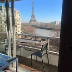 شقة Luxury View Eiffel Tower 16th Trocadero *