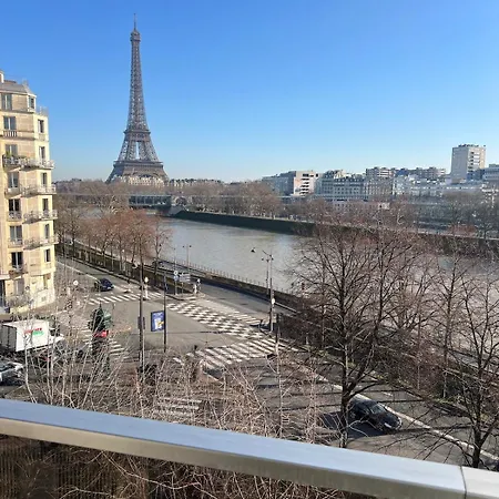 Luxury View Eiffel Tower 16th Trocadero Lejlighed Paris