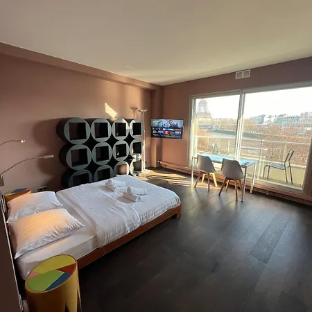 Daire Luxury View Eiffel Tower 16th Trocadero