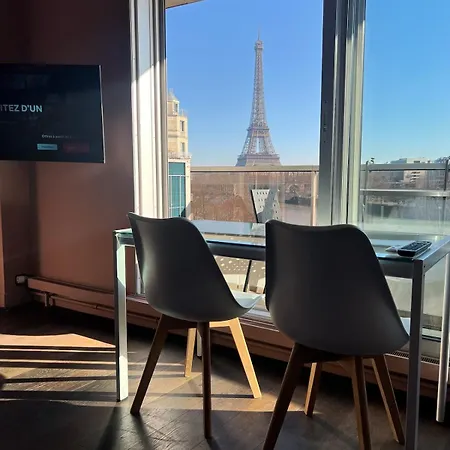 Luxury View Eiffel Tower 16th Trocadero Lejlighed *