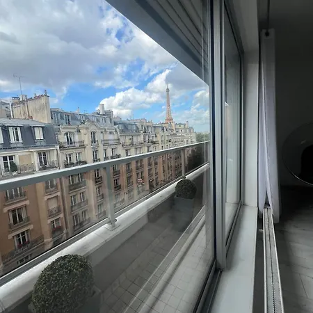 Luxury View Eiffel Tower 16th Trocadero
