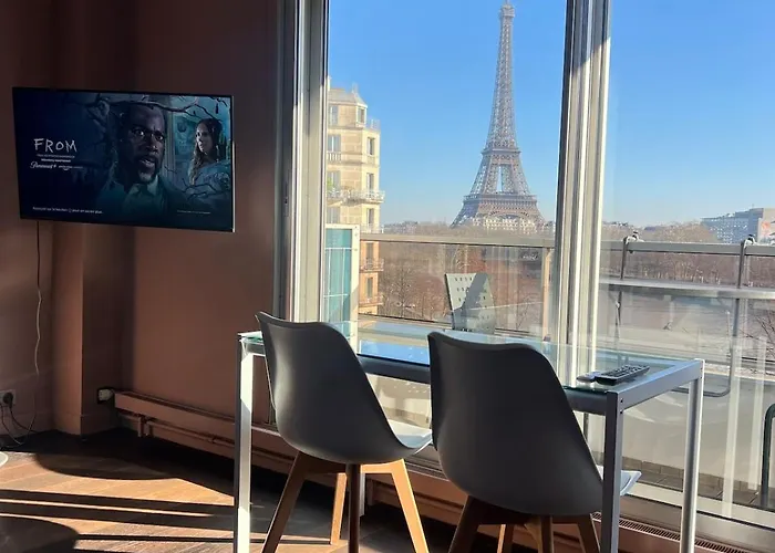 Apartment Luxury View Eiffel Tower 16th Trocadero