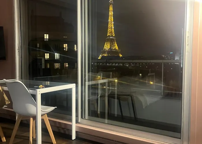 Apartment Luxury View Eiffel Tower 16th Trocadero
