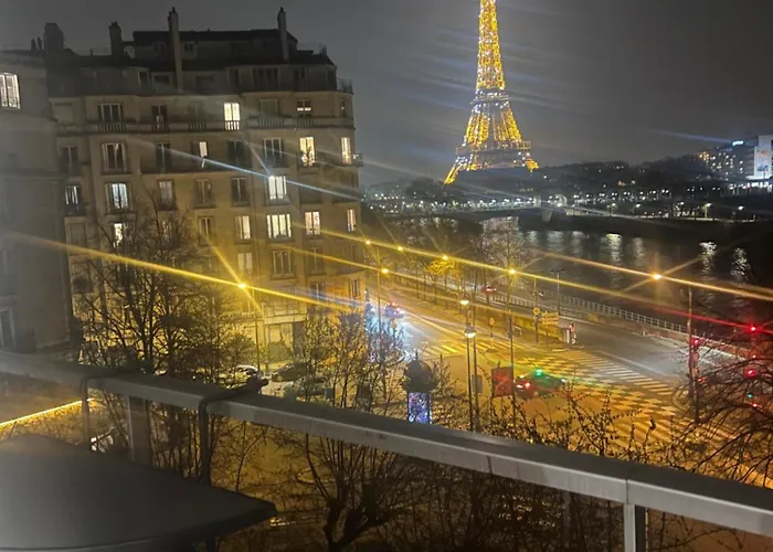 Luxury View Eiffel Tower 16th Trocadero 아파트 *