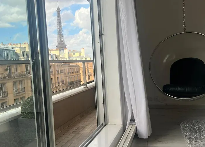 Appartamento Luxury View Eiffel Tower 16th Trocadero
