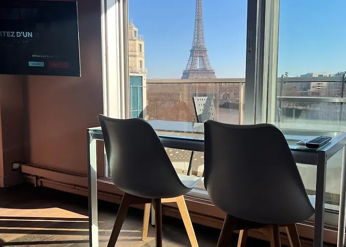 Luxury View Eiffel Tower 16th Trocadero 公寓 *