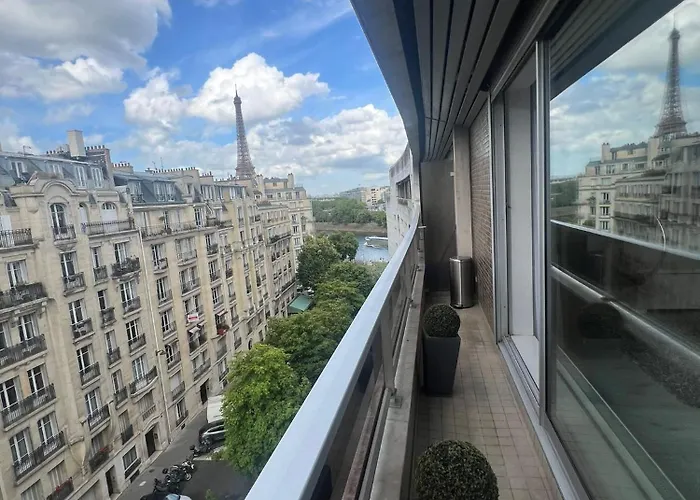 Luxury View Eiffel Tower 16th Trocadero 公寓 *