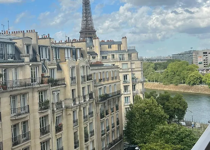 Luxury View Eiffel Tower 16th Trocadero 公寓 *